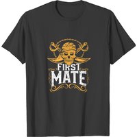 T-shirt pour hommes First Mate en noir