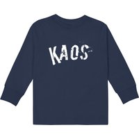 T-shirts à manches longues blancs pour enfants Kaos
