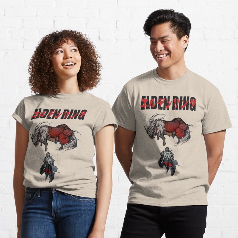 T-shirt classique Le Chevalier et le Cheval Légendaire pour hommes — T-shirts pour hommes