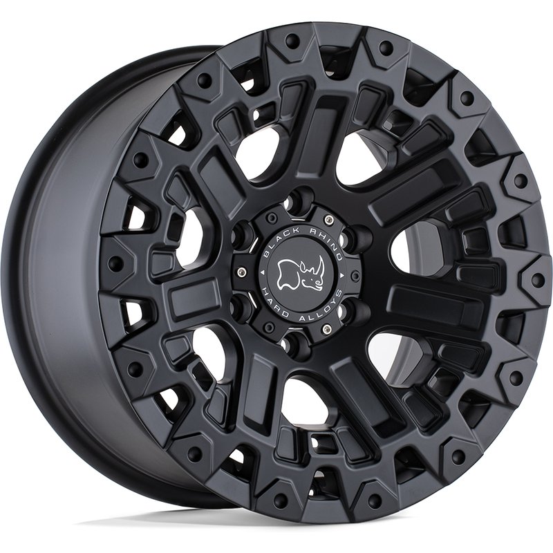 Black Rhino Ozark Matte Black Wheels - 17x9.5 - 5x127 -18 Offset — Wheels & Rims