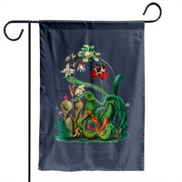 Carnivorous Plants Garden Flags Vintage Sarracenia Botanical Flags — Decorative Flags