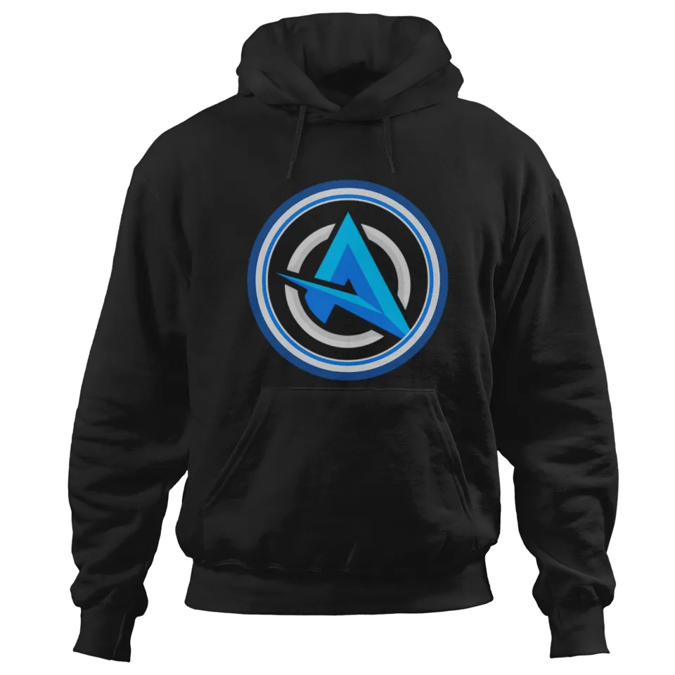 Ali-a Unisex Black Hoodies — Mens Hoodies