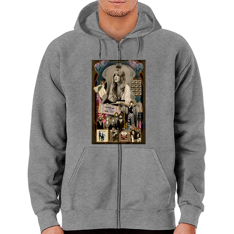 Hoodies à fermeture éclair Stevie Nicks Dream Album pour unisex — Sweats à capuche pour hommes