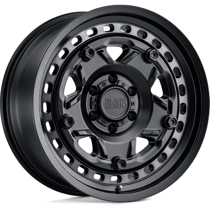 Black Rhino Grange Matte Black Wheels - 18x9 - 8x170 Bolt Pattern — Wheels & Rims