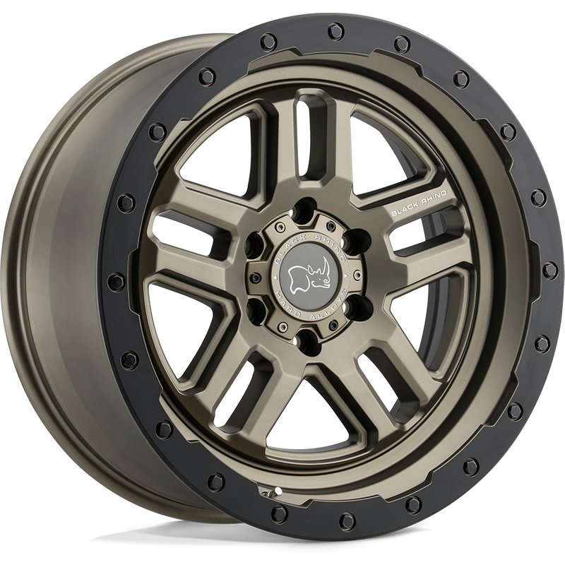 Black Rhino Barstow Matte Bronze Wheels - 18x9.5 - 5x150 Bolt Pattern — Wheels & Rims