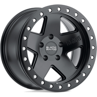 Black Rhino Crawler Matte Black Wheels - 18x9.5 - 5x139.7 - 0 Offset — Wheels & Rims