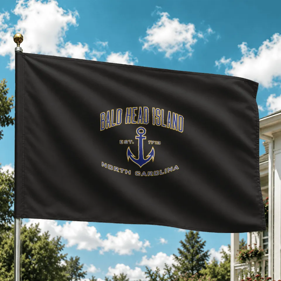 Bald Head Island NC House Flags for Women and Men — Decorative Flags