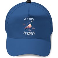 Casquette If It Flies It Spies Pigeon Anatomy — Casquette de baseball