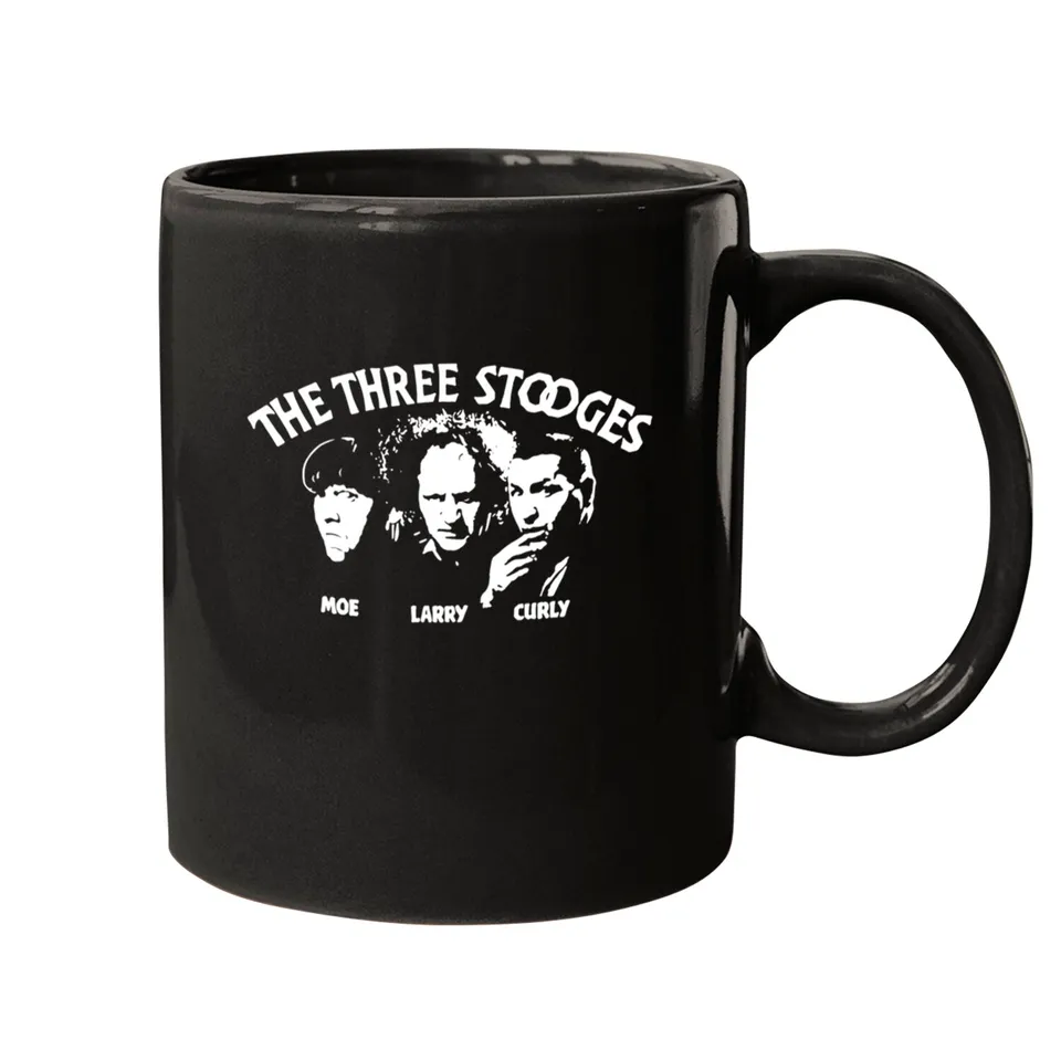 The Three Stooges Mugs - American Vaudeville Comedy 50s Gifts — Mugs & Tumblers