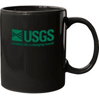 Mug en céramique avec logo USGS - United States Geological Survey
