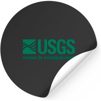 USGS Logo Stickers - United States Geological Survey Design — Stickers & Decals