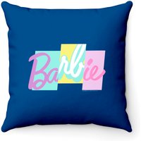 Barbie Panel Logo Throw Pillows for Cover Only