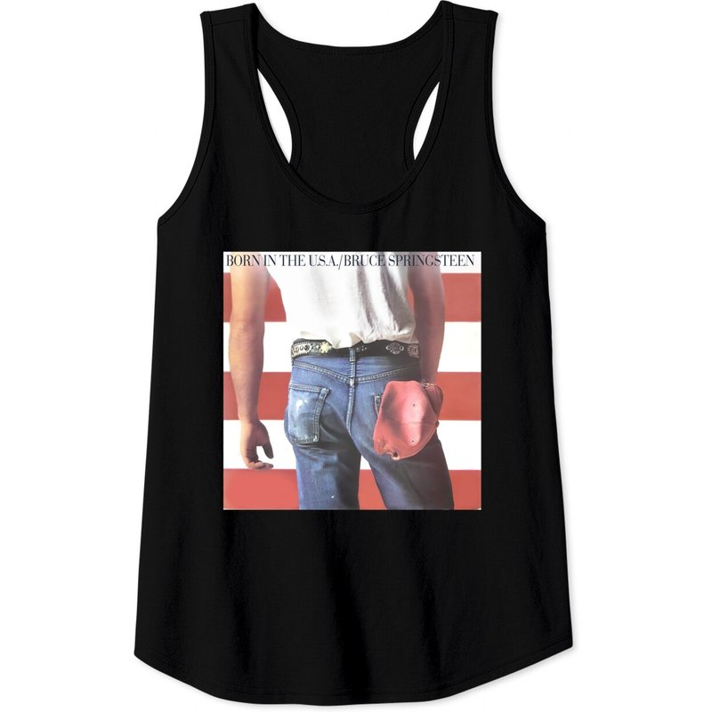 T-shirt sans manches Rock de Bruce Springsteen Born In The USA pour hommes — T-shirts pour hommes
