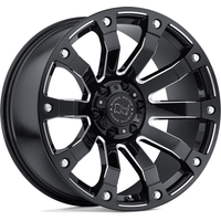 Black Rhino Selkirk Gloss Black Milled Wheels - 20x10 -5x139.7 — Wheels & Rims