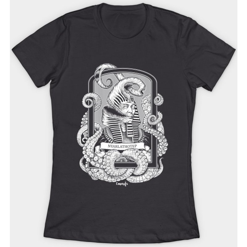 T-shirt pour hommes Nyarlathotep Lovecraft en noir — T-shirts pour hommes