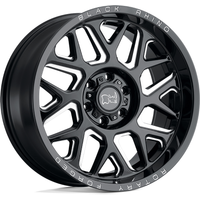Black Rhino Reaper Gloss Black Milled Wheels - 20x11.5 - 5x127 — Wheels & Rims
