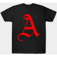 T-shirt pour hommes The Scarlet Letter en noir — T-shirts pour hommes