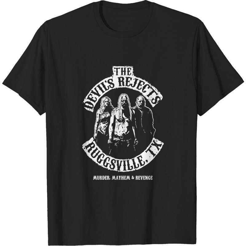 T-Shirt pour hommes du Biker Club The Devil's Rejects - Noir — T-shirts pour hommes
