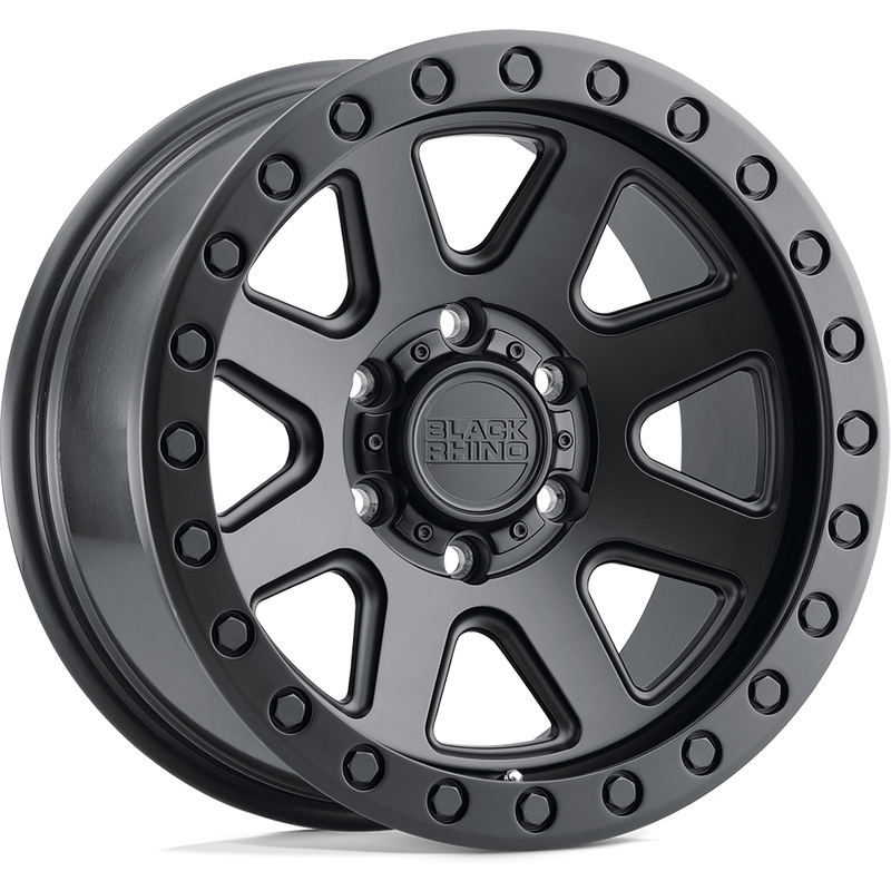 Roues Black Rhino Baker Noir Mat 20x9 6x139.7 — Roues et jantes