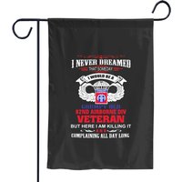Grumpy Old 82nd Airborne Division Garden Flags — Decorative Flags