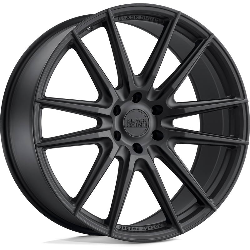 Black Rhino Madagascar Matte Black Wheels - 20x9 - 5x150 Bolt Pattern — Wheels & Rims