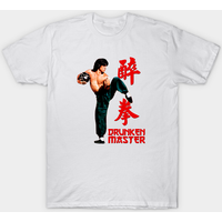 T-shirt pour hommes Mod.4 Jackie Chan Drunken Master — T-shirts pour hommes