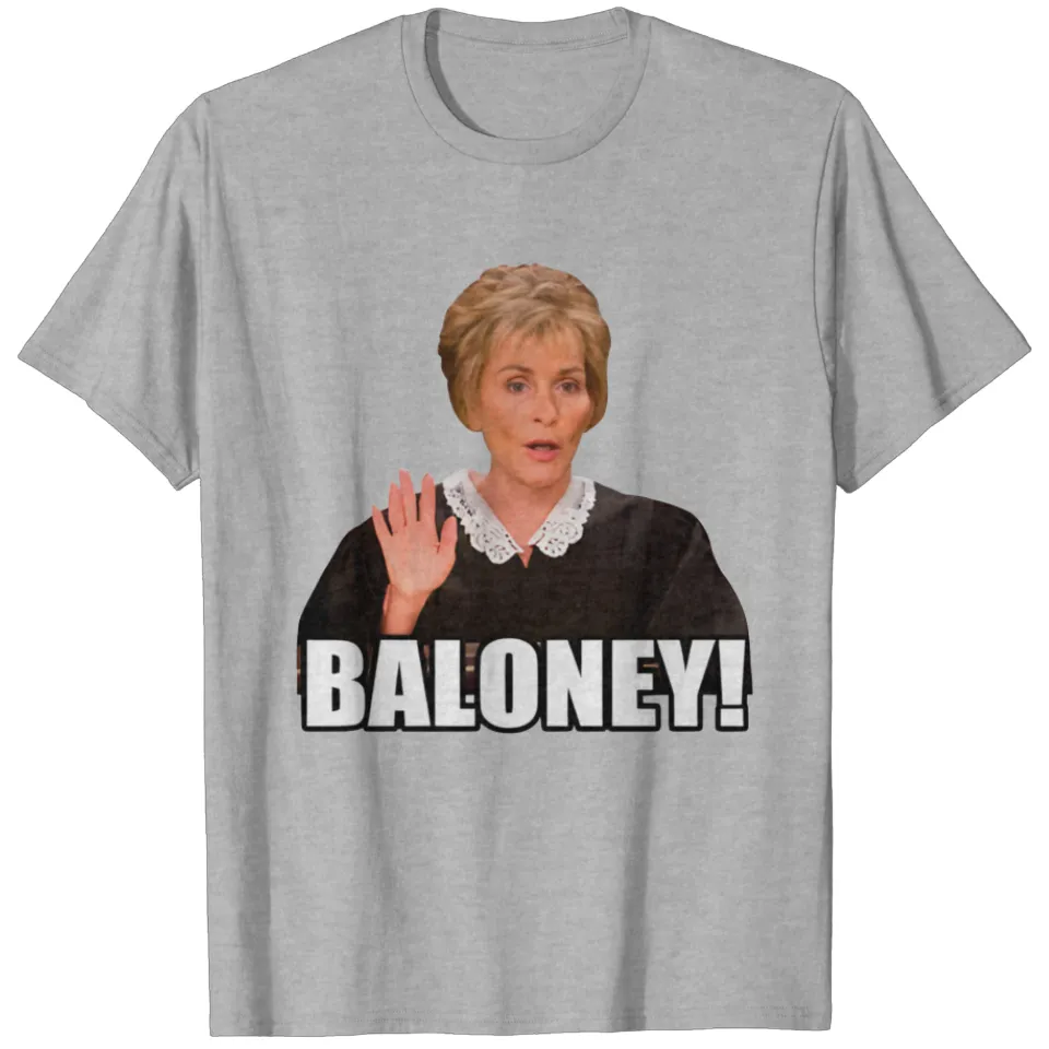 T-shirt pour hommes Baloney! Meme de Judge Judy — T-shirts pour hommes