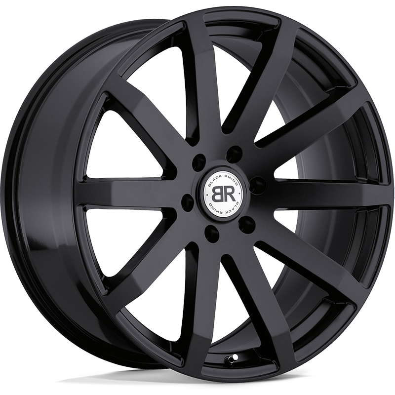 Black Rhino Traverse Matte Black Wheels - 20x9 - 6x139.7 Bolt Pattern — Wheels & Rims