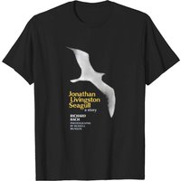 Jonathan Livingston Seagull Men's Black T-Shirt