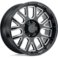 Roues Black Rhino Pismo à Rayons Millés - 20x9.5 - 5x127 -18 Offset