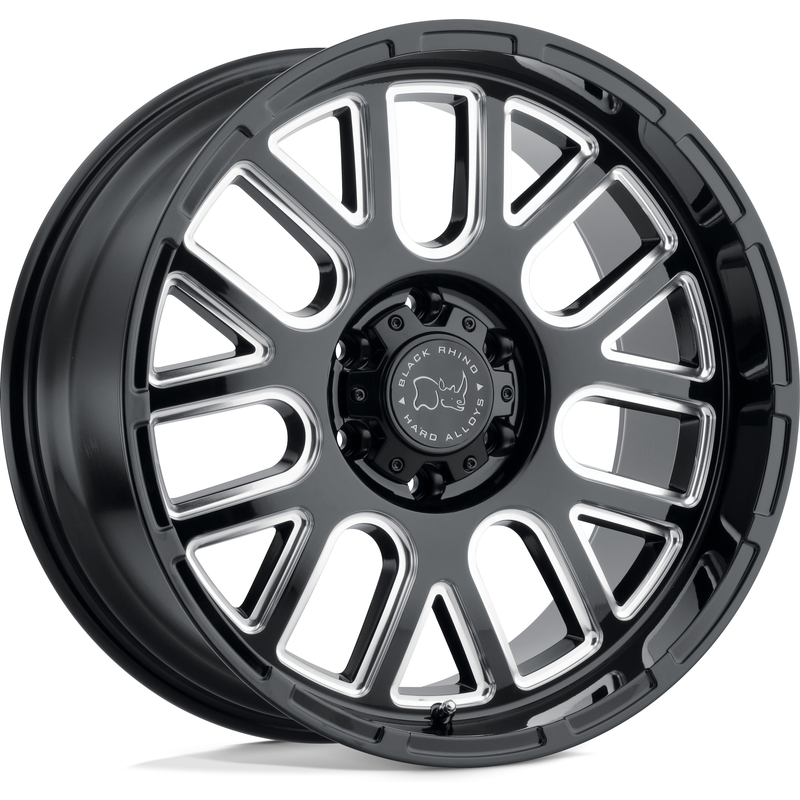 Roues Black Rhino Pismo à Rayons Millés - 20x9.5 - 5x127 -18 Offset — Roues et jantes
