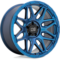 Black Rhino Shockwave Blue 20x9.5 Wheels - 5x127 Bolt Pattern -18 Offset — Wheels & Rims