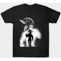 Escanor Silhouette T-Shirt for Men - Royal Blue