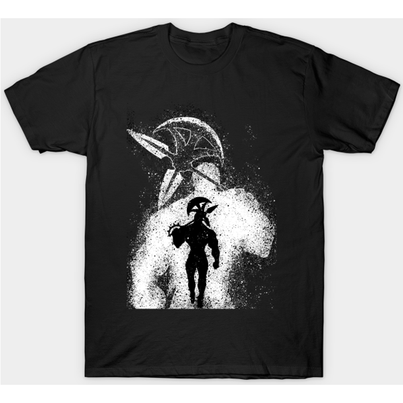 T-shirt Silhouette Escanor pour hommes - Bleu royal — T-shirts pour hommes