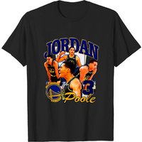 T-shirt Vintage Années 90 Jordan Poole pour Hommes — T-shirts pour hommes