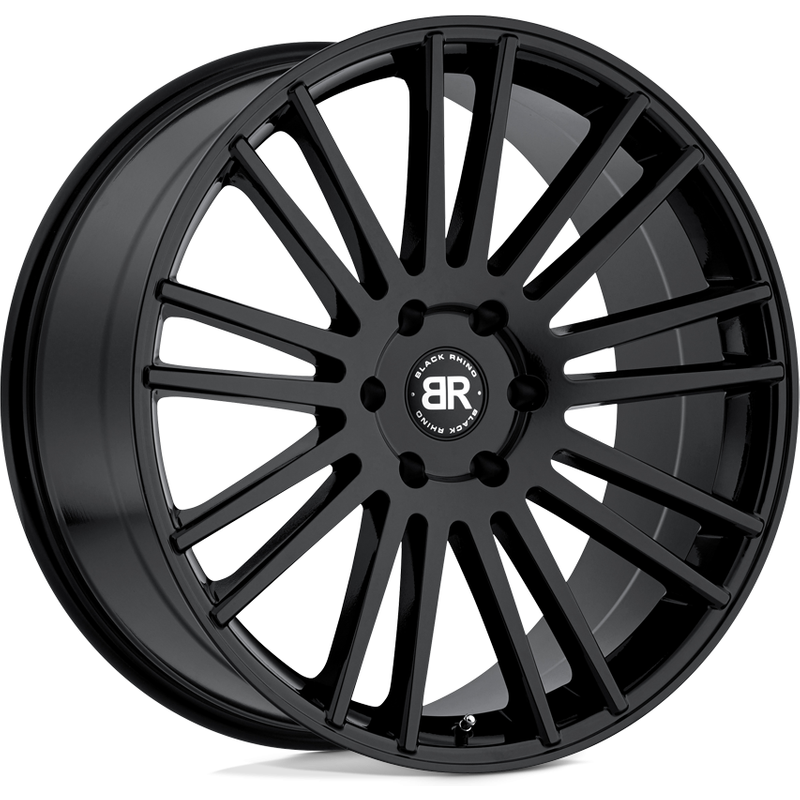 Black Rhino Kruger Gloss Black Wheels - 22x9.5 - 5x139.7 Bolt Pattern — Wheels & Rims