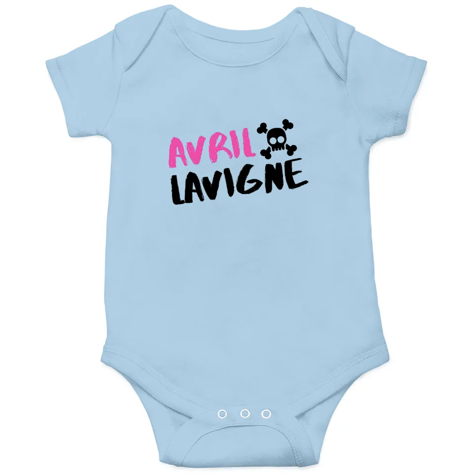 Bodies Premium Avril Lavigne pour bébés en orange vintage — Bodys bébé