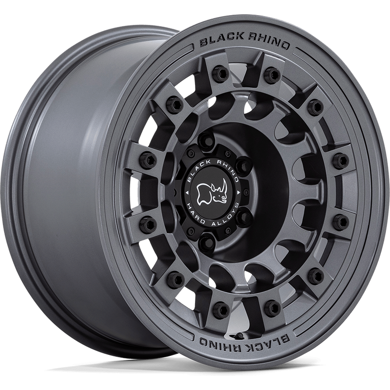 Black Rhino Fuji Matte Gunmetal Wheel - 17x8 - 5x114.3 - 30 Offset — Wheels & Rims
