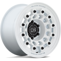 Roues Black Rhino Fuji White - 17x8 - Motif de boulons 5x114.3 — Roues et jantes