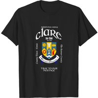 T-shirt pour hommes Clare Ireland Clare en noir — T-shirts pour hommes