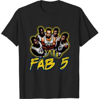 T-shirt pour hommes Fab 5 en noir