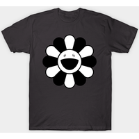 T-shirt pour hommes Takashi Murakami Happy Flower en noir
