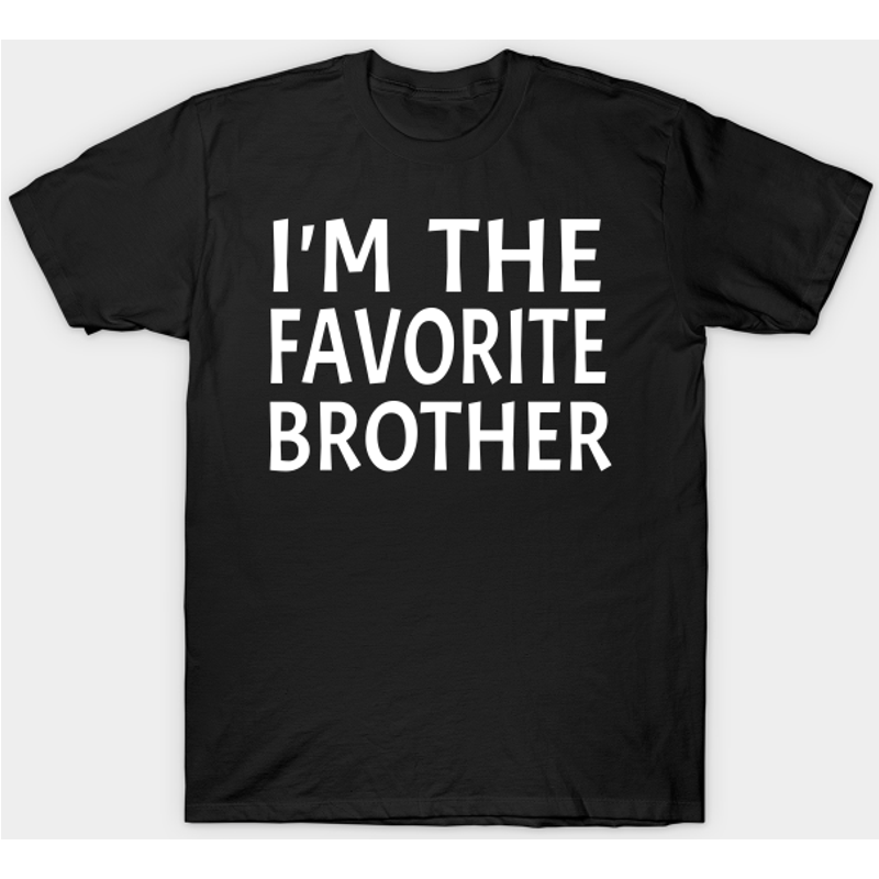T-shirt Je Suis Le Frère Préféré — T-shirts pour hommes