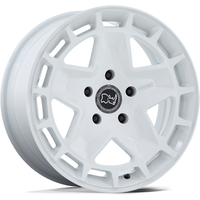 Black Rhino Corsica White 18x8 Wheels - 5x130 Bolt Pattern — Wheels & Rims