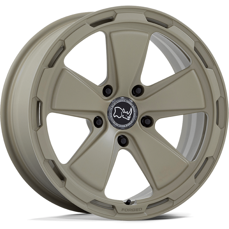 Black Rhino Taiga Matte Stone Gray Wheels - 18x8 - 5x130 - 20 Offset — Wheels & Rims
