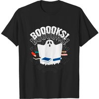 T-shirt pour hommes Booooks Books Ghosts Read Literature