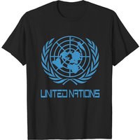 T-shirt pour hommes United Nations - Un en noir