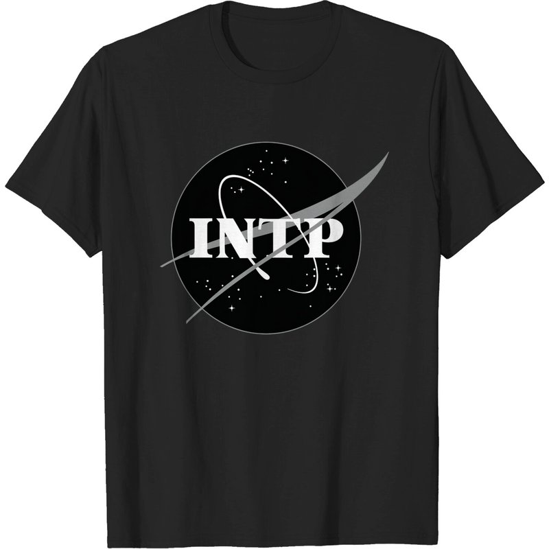 T-shirt pour hommes INTP Logo en noir — T-shirts pour hommes
