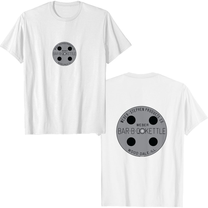 T-shirt Weber Kettle Vent Wheel pour hommes — T-shirts pour hommes