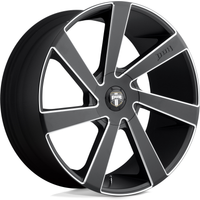 DUB S133 Directa Black Milled Wheels - 22x9.5 - 5x115 - 15 Offset